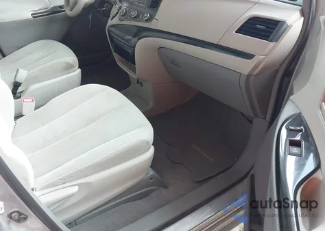 2011 Toyota Sienna Base V6 from USA, damaged, VIN 5TDZK3DCXBS096596